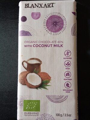 Foto de Orgánica chocolate 60% with coconut milk