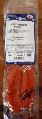 Foto de Chorizo porciones oreado