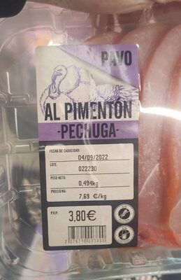 Foto de Pechuga al pimentón