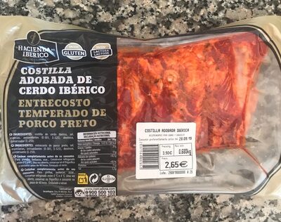 Foto de Costilla adobada de cerdo ibérico