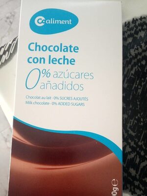 Foto de Chocolate con leche 0%azucares añadidos
