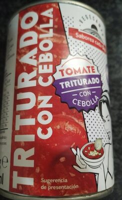 Foto de Tomate triturado con cebolla