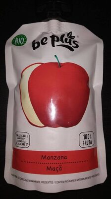 Foto de Bolsita de manzana ecológica fruta sin gluten bolsita