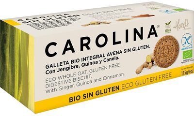 Foto de Galleta bio integral avena sin gluten