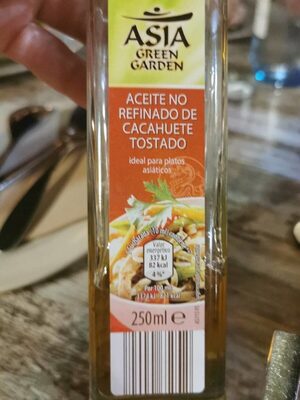 Foto de Aceite no refinado de cacahuete