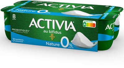 Foto de Activia bifidus nature 0% de mg 125 g x 8