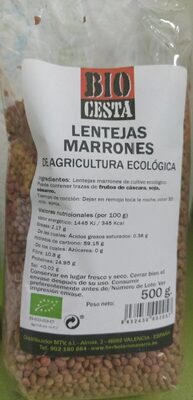 Foto de Lentejas marrones ( de agricultura ecológica)