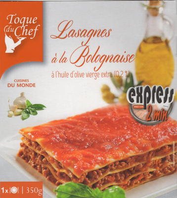 Foto de Lasagne à la Bolognaise à l'huile d'olive vierge extra (0,2%)
