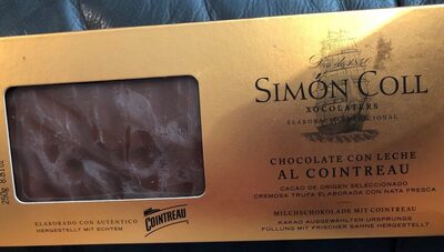 Foto de Chocolate con leche al cointreau