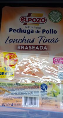 Foto de Pechuga pollo braseada
