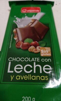 Foto de Chocolate con leche y avellanas Alipende
