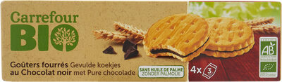Foto de Goûters fourrés au chocolat noir