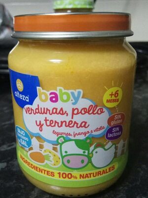 Foto de Baby verduras pollo y ternera
