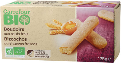 Foto de Bizcochos con huevos frescos