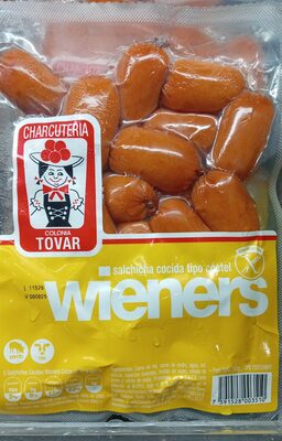 Foto de salchicha cocida tipo coctel wieners