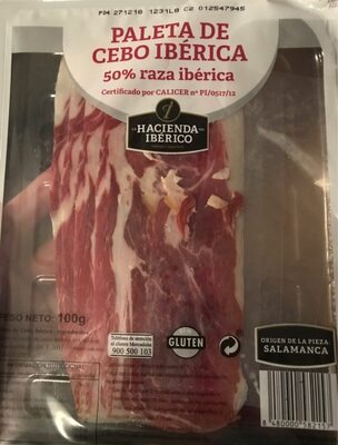 Foto de Paleta de cebo iberica