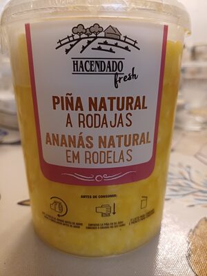 Foto de Piña natural en rodajas