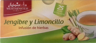 Foto de Infusión de hierbas Jengibre y Limoncillo