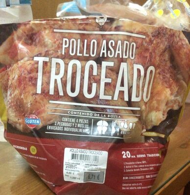 Foto de Pollo Asado troceado