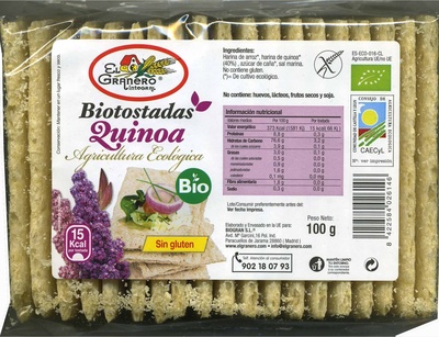 Foto de Bio tostadas con quinoa