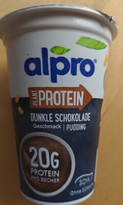 Foto de Alpro Soya dessert, dark chocolate, Protein UTZ MB 200g