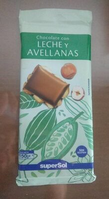 Foto de Chocolate com Leche y Avellanas