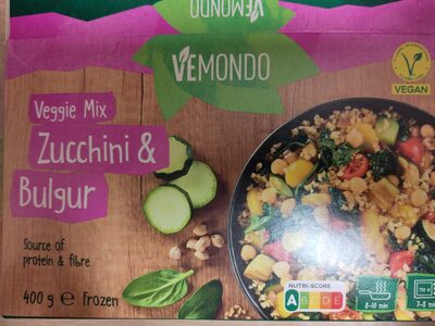 Foto de veggie mix zucchini & bulgur