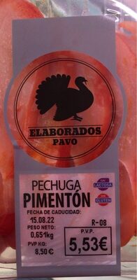 Foto de Pechuga pimentón