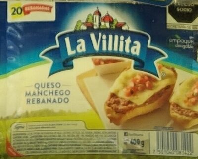 Foto de Queso manchego rebanadas rectangulares