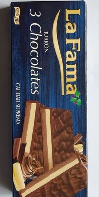 Foto de Turron 3 chocolates