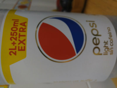 Foto de Pepsi light sin cafeina