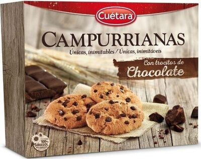 Foto de Campurrianas - Galletas con trocitos de chocolate