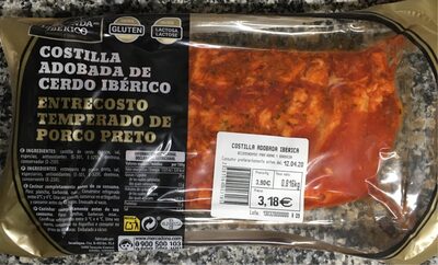 Foto de Costilla adobada de cerdo iberico