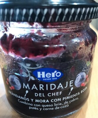 Foto de Maridaje del chef - Arándanos y mora con pimienta rosa