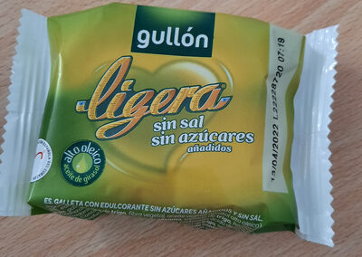 Foto de gullon ligera sin sal ,sin azucares añadidos