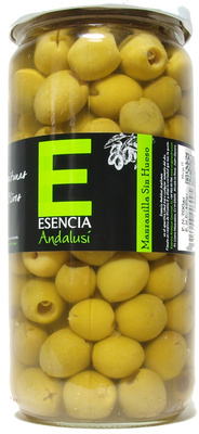 Foto de Aceitunas verdes deshuesadas "Esencia Andalusí" Variedad Manzanilla