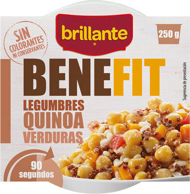 Foto de Benefit legumbres quinoa con verduras