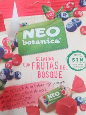 Foto de Gelatina con frutas del bosque