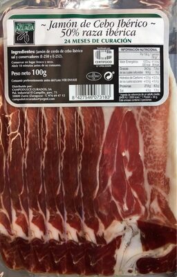 Foto de Jamon de cebo iberico 50% raza iberica