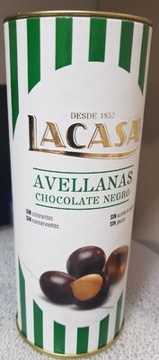Foto de Avellanas de chocolate negro
