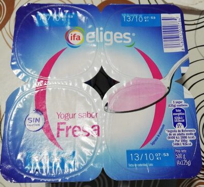 Foto de Yogur sabor fresa