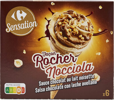 Foto de Glace Façon Roches Nocciola