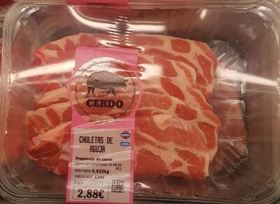 Foto de Chuletas aguja de cerdo