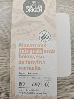 Foto de Macarrons amb bolonyesa de tonyina vermella