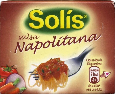 Foto de Salsa napolitana "Solís"