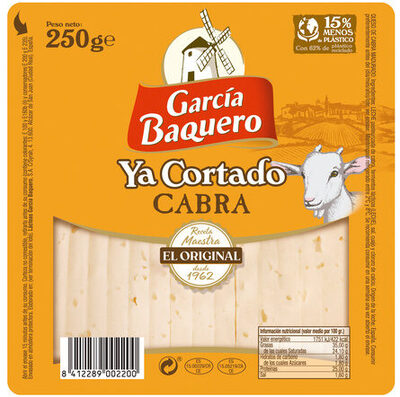 Foto de Queso de cabra cuñas ya cortado