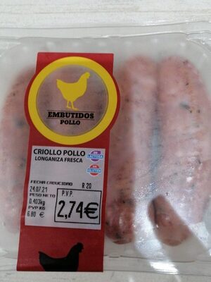 Foto de Longaniza fresca pollo