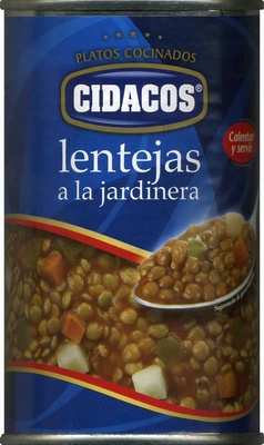 Foto de Lentejas a la jardinera
