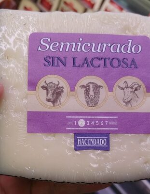 Foto de Queso semicurado sin lactosa