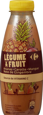 Foto de DÉFENSE ananas, carotte, banane, mangue et gingembre